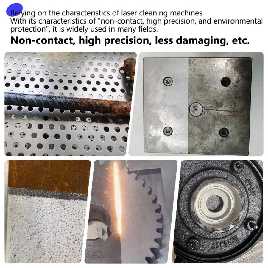 Фотография №2 товара Высокоэффективная импульсная лазерная чистящая машина для рюкзака, 200 Вт, портативная