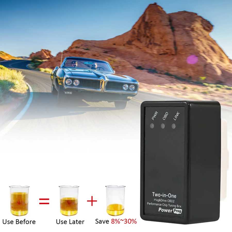 Фотография №3 товара Сканер для экономии топлива Eco OBD2, дополнительный модуль для экономии