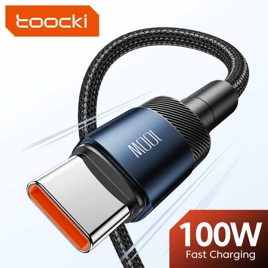 Toocki 100 Вт USB-кабель типа C к USB C PD, зарядное устройство для быстрой зарядки, шнур типа C для Macbook Samsung Xiaomi USBC, кабель 1 м, 2 м, 3 м Аксессуары для мобильных телефонов