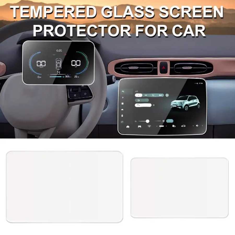 Для LEAPMOTOR T03 Защитная пленка из закаленного стекла для экрана центрального управления, навигации, защитной пленкой для приборной панели салона автомобиля Аксессуары для салона