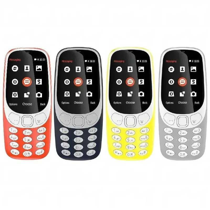 Фотография №4 товара Заводские разблокированные телефоны Nokia 3310 (версия 2017 года), 2G GSM,