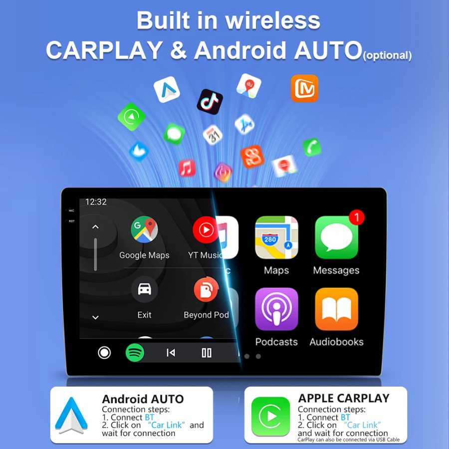 Фотография №3 товара Carplay Android 16 для Peugeot 3008 5008 AT MT 2009