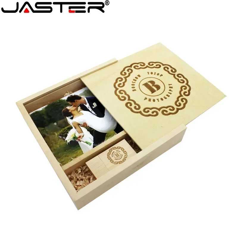 Фотография №3 товара USB-флеш-накопитель JASTER, 5 шт., креативный дизайн для фотостудий, свадебный подарок,