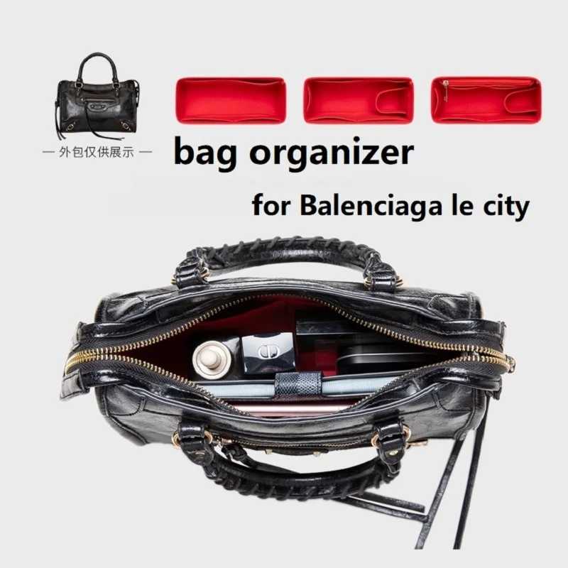 Органайзер-вкладыш для сумки, подходит для сумки Balenciaga City, внутренний органайзер-сумка для хранения вещей. Сумка-органайзер