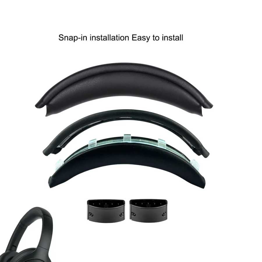 Съемная повязка на голову для наушников Sony WH-1000XM3, сменная повязка на голову, новый дизайн, повязка на голову, подушка для ушей Портативное аудио и видео
