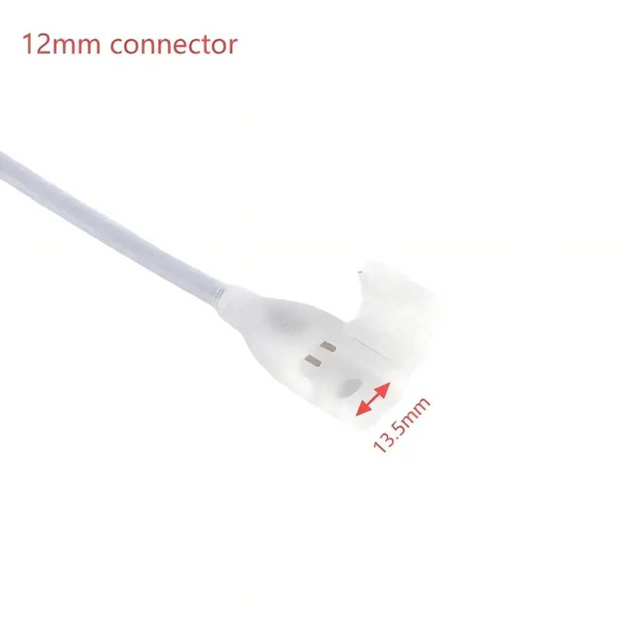 Фотография №1 товара 8A 110V 220V 10mm 12mm Водонепроницаемая светодиодная лента Cob Разъем