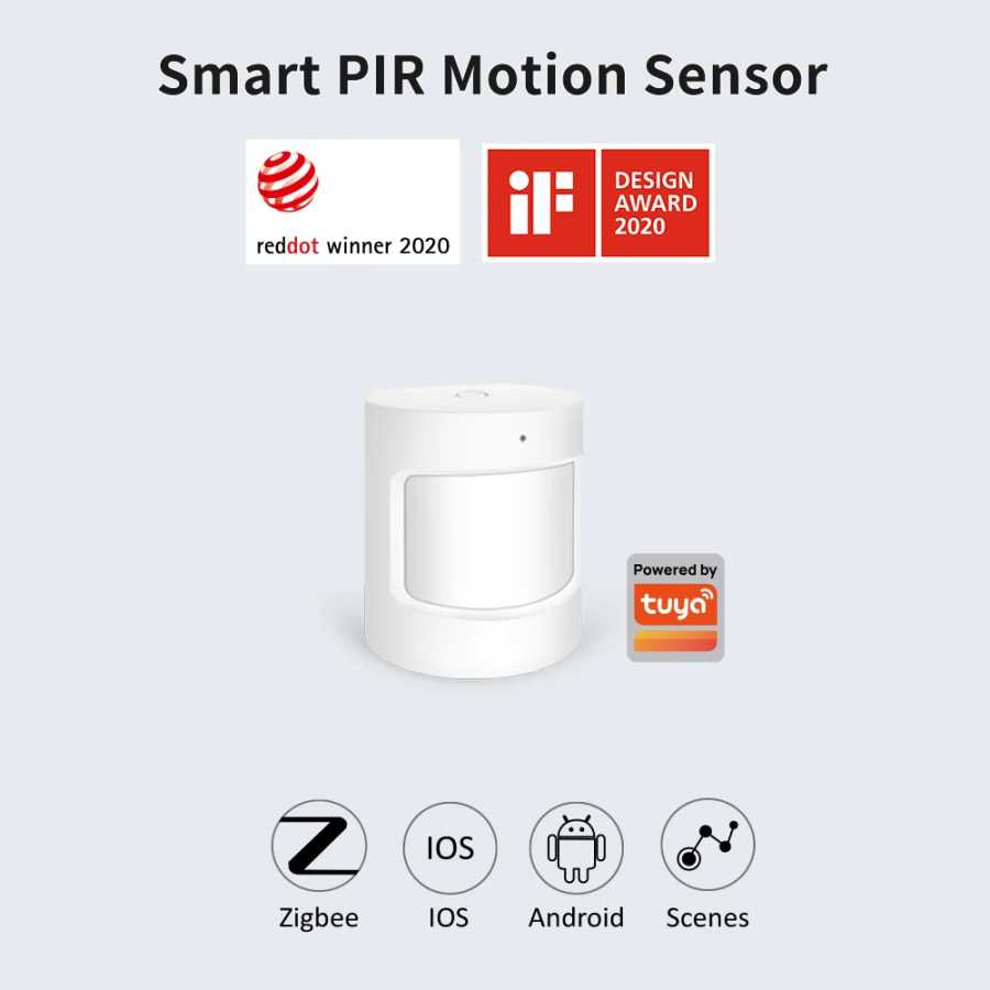 Умный датчик движения Lincukoo Tuya Zigbee3.0 PIR 120&deg; &deg; Беспроводной датчик движения Zigbee, беспроводной хаб Zigbee для Smart Life Доступ к автоматизации здания