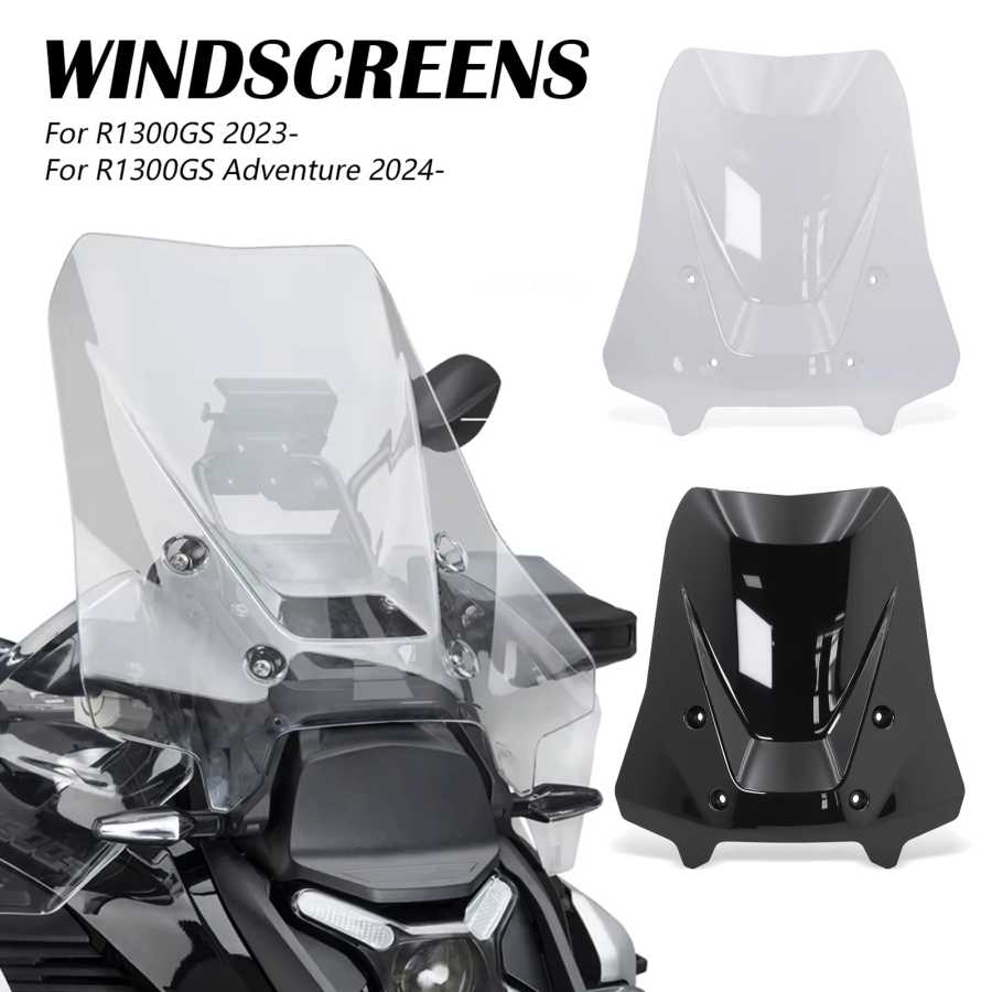 Подходит для BMW R1300GS ADV R 1300 GS Adventure 2023 2024 25. Новые аксессуары для мотоциклов. Спортивное ветровое стекло, визор, дефлектор. Запчасти для мотоцикла
