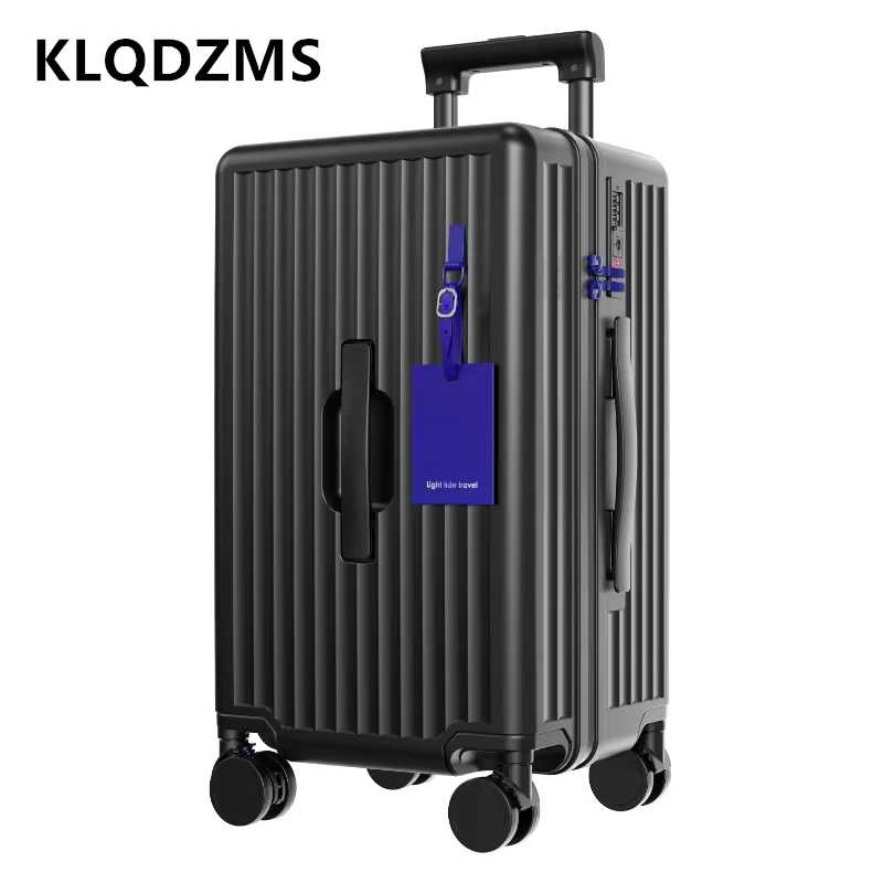 Фотография №5 товара KLQDZMS 24 28-дюймовый чемодан для салона ABS + ПК, большая
