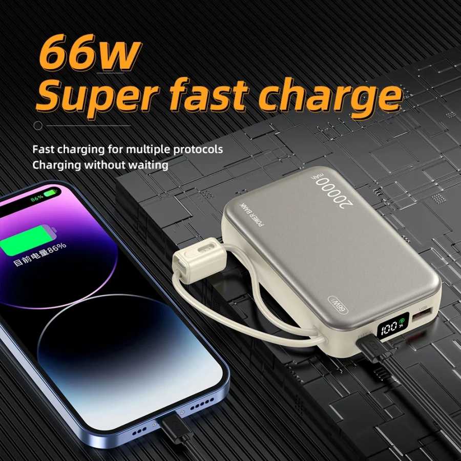 Фотография №2 товара CCC Китай стандарт 66 Вт Power Banks Быстрое зарядное устройство