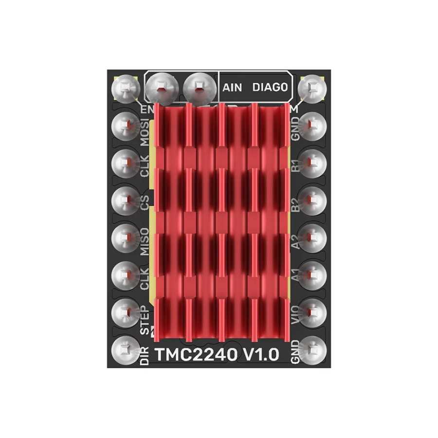 Фотография №3 товара Драйвер шагового двигателя BIGTREETECH TMC2240 SPI/UART 36В, бесшумный, для 3D-принтеров,