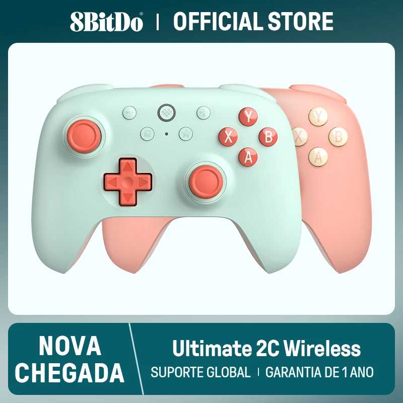 8BitDo &mdash; новый беспроводной игровой контроллер Ultimate 2C для ПК, Windows 10, 11, Steam Deck, Raspberry Pi, Android Видеоигры и аксессуары