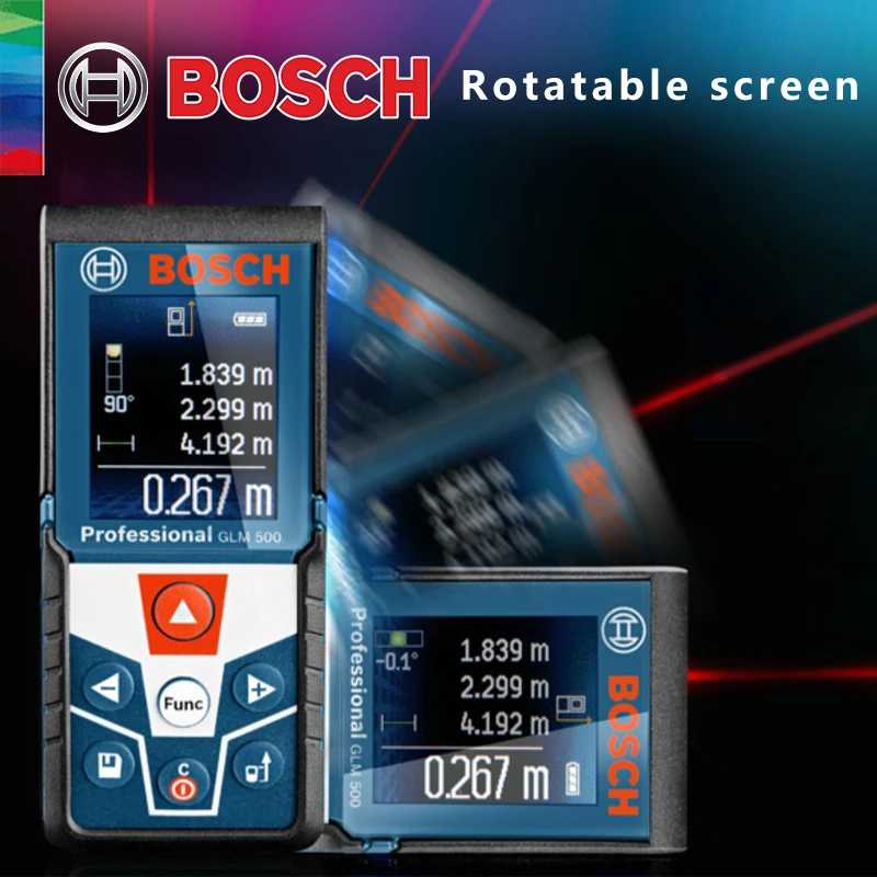 Фотография №4 товара Лазерный дальномер Bosch 40 м GLM 400/4000, многорежимный цифровой дальномер,