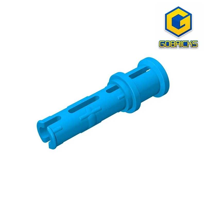 Gobricks GDS-923 Технический, штифт 3 л с фрикционными гребнями вздовж и сто й втулкой, совместимый с образовательным блоком LEGO 32054 DIY Конструкторы