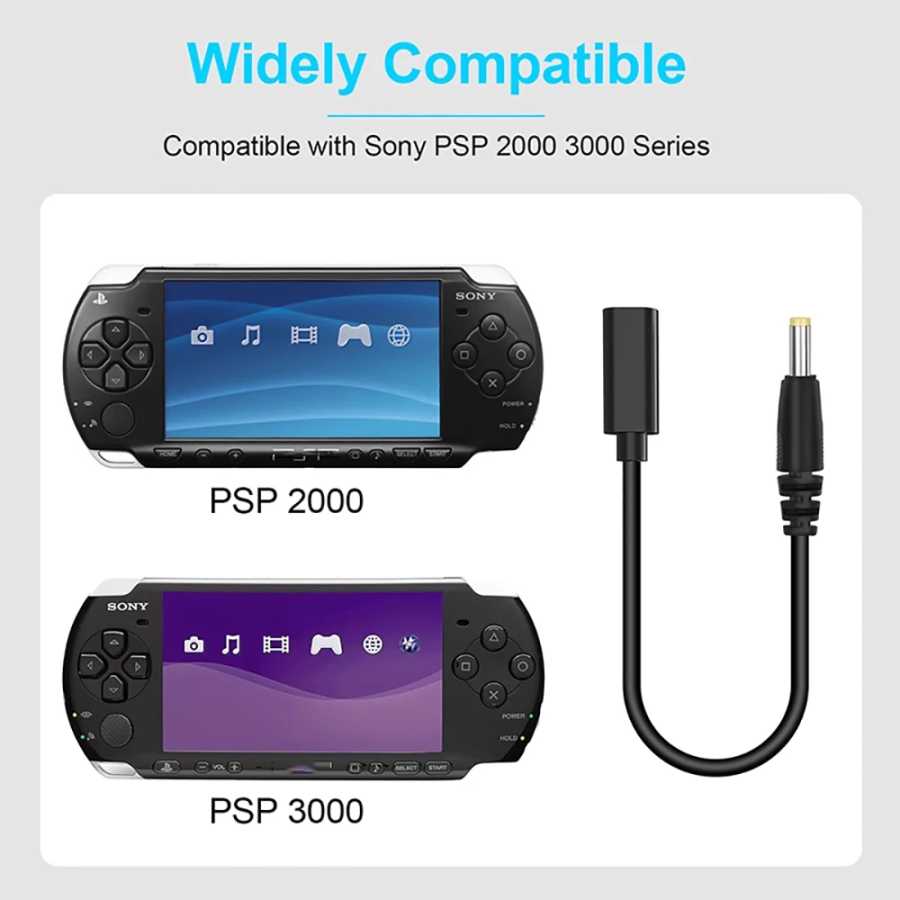 Фотография №3 товара Адаптер для зарядного устройства PSP USB C Type-C, преобразователь типа