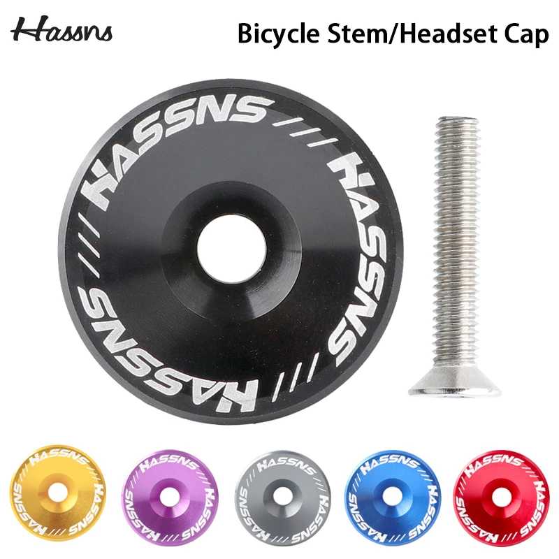 HASSNS Mtb Power Cap Крышка выноса велосипедной гарнитуры Верхняя крышка для горного дорожного велосипеда Крышка стола из алюминиевого сплава Рулевое управление серии Топ Велоспорт