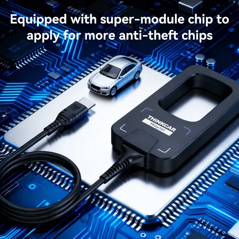 Фотография №3 товара THINKCAR TKEY 101, универсальный программатор автомобильных ключей с 6 блоками,