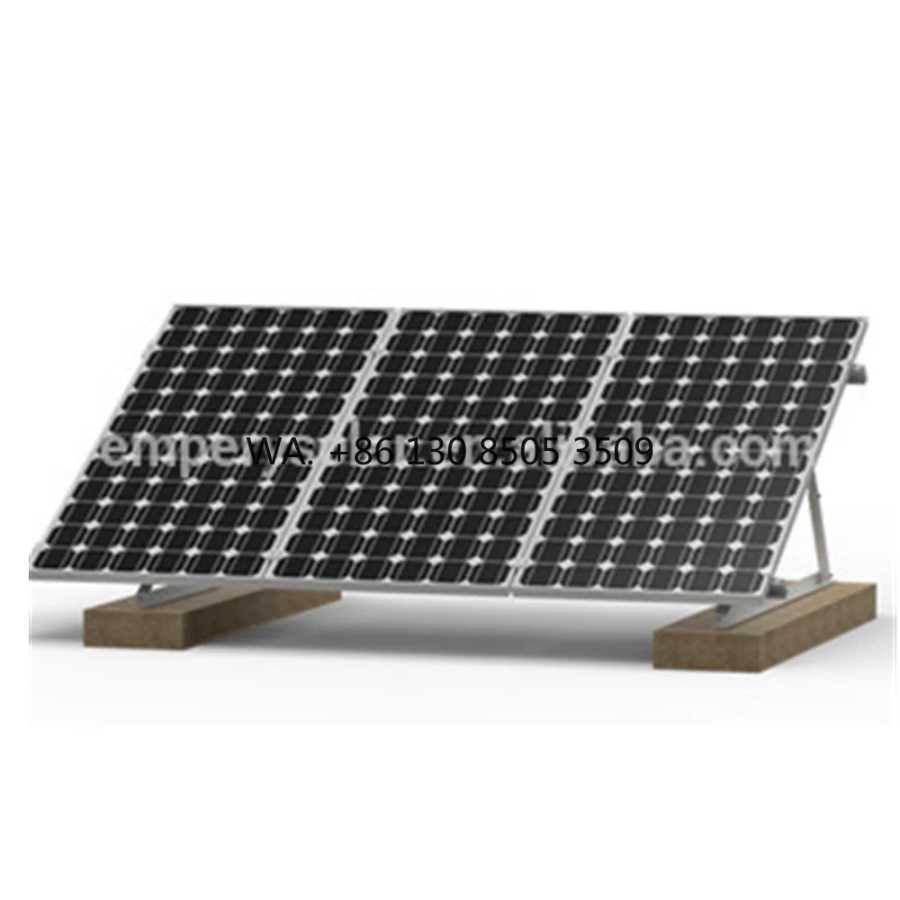 Система крепления солнечных панелей для плоских крыш PV Module Photovoltaic Solar Power, индивидуальная для открытых полей, стандарт AS/NZS 1170, Emperysolar, Сямэнь Электрика