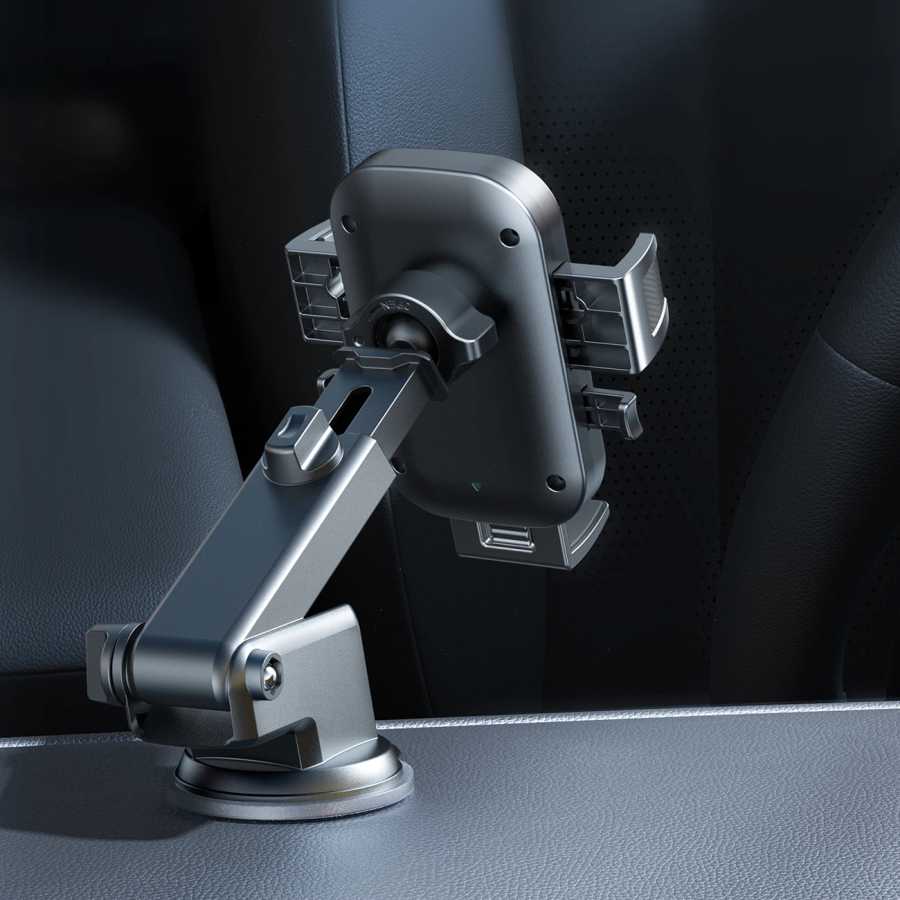 Фотография №5 товара Универсальный автомобильный держатель для телефона Joyroom с присоской, автомобильная подставка