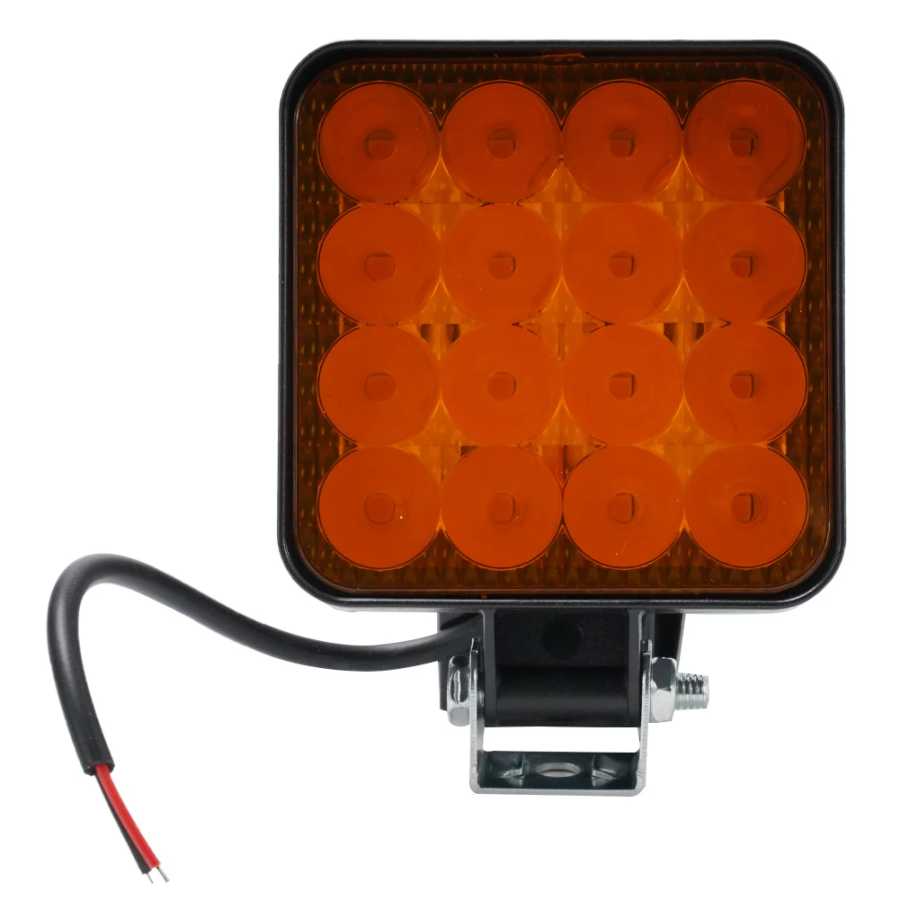 Фотография №1 товара Четыре цвета 48W 16LED 12V Светодиодная лента Рабочий свет для