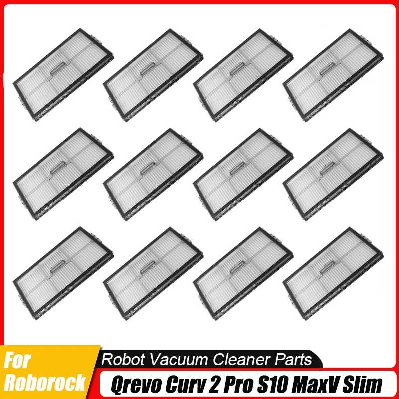 Фильтр для Roborock Qrevo Curv 2 Pro S10 MaxV Slim S9 MaxV Slim Saros 20 10R P20 Ultra G20S Ultra G30 Ultra, запасные части для пылесосов 
