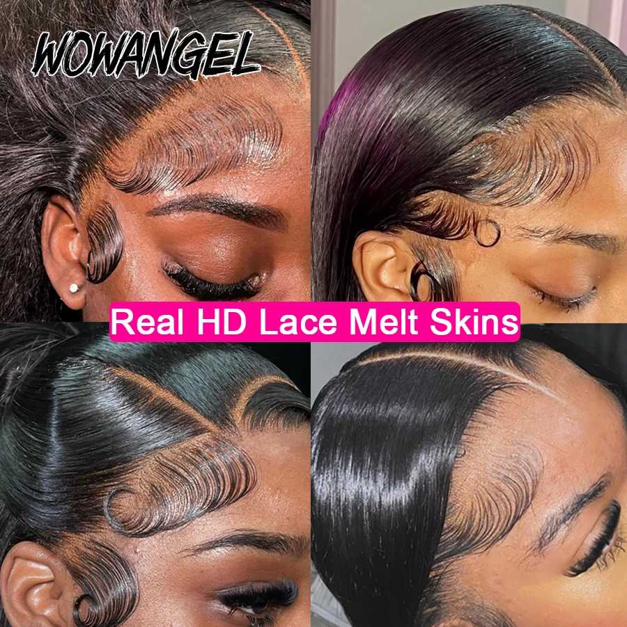 Фотография №3 товара Wow Angel 13x6 HD Lace Front Wigs 250% Remy Hair