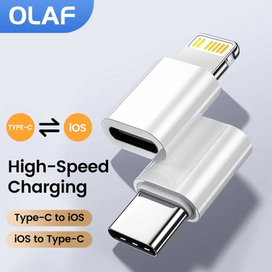 Адаптер типа c к Lightning, гнездовой адаптер типа C для Ios, адаптер для быстрой зарядки, конвертер USB C для iPhone Аксессуары для мобильных телефонов