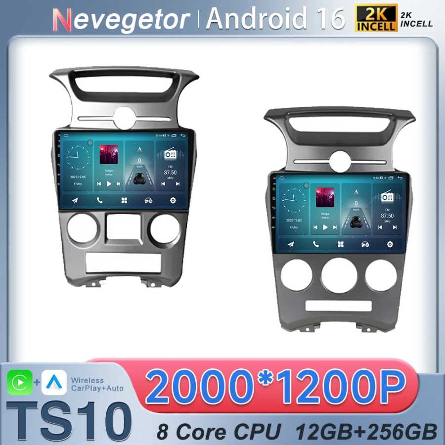Автомобильный Android для Kia Carens UN 2006-2012 5G wifi BT Беспроводной Carplay Экран Радио Стерео Мультимедийный Плеер GPS Навигация DVD Автоэлектроника