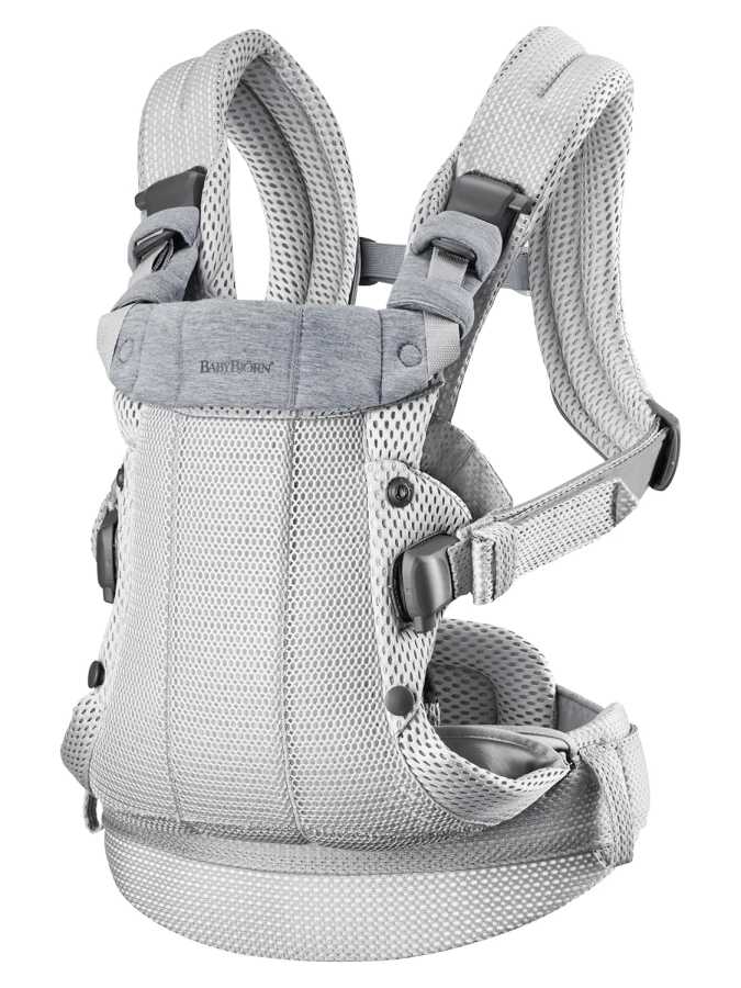 Фотография №1 товара Детская переноска BabyBjorn из 3D-сетки | Эргономичный дизайн 3-в-1 для