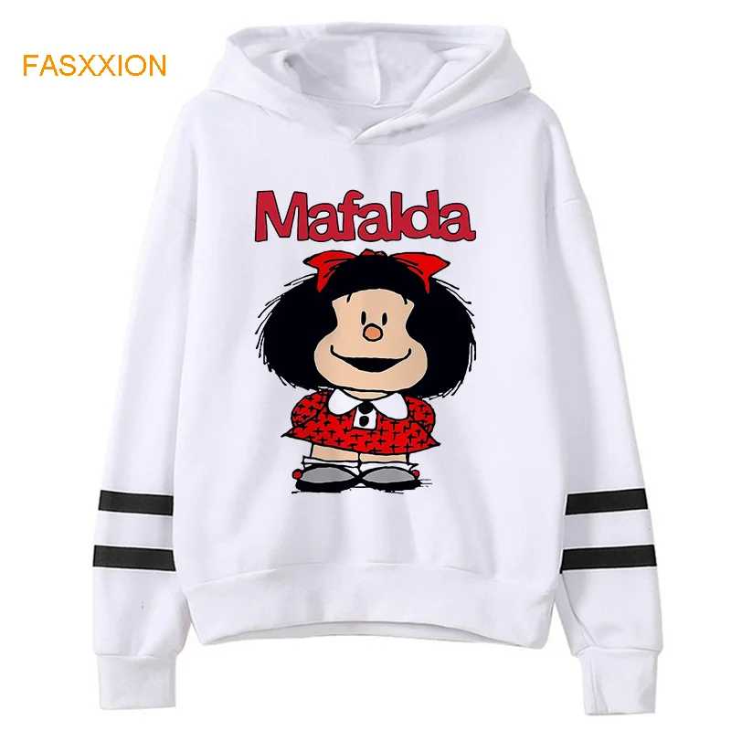 Толстовки Mafalda, женская уличная одежда, модель женские толстовки в стиле хараджуку с корейским принтом Толстовки и свитшоты