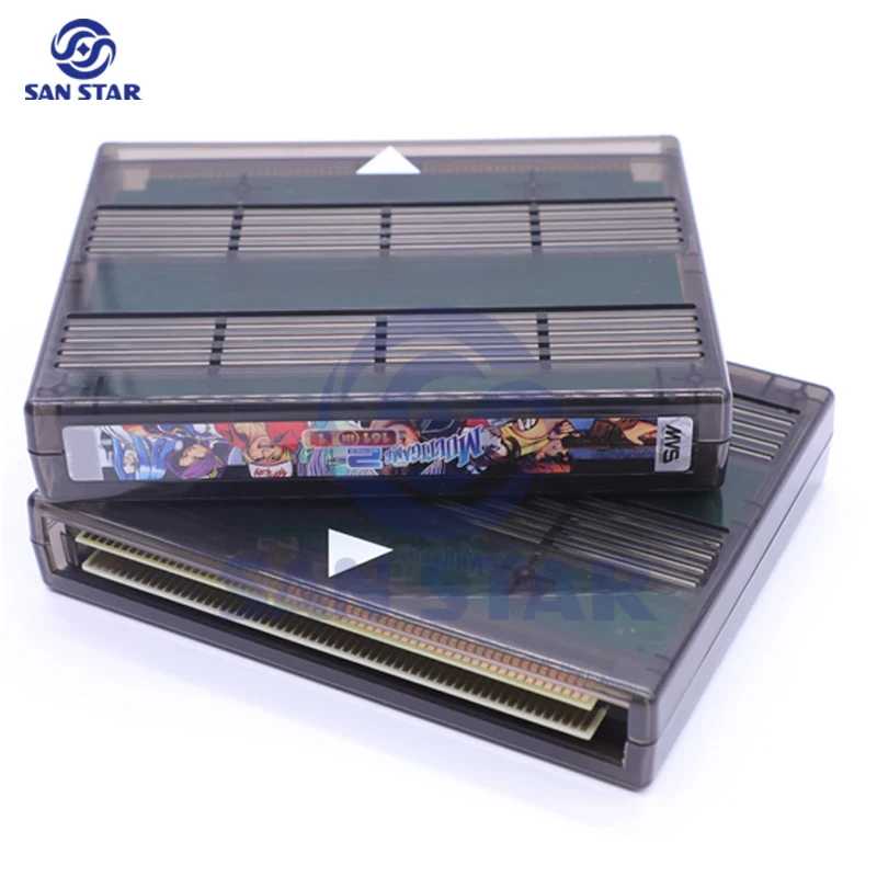 Мультигейм-картридж 161 в 1 V2 NEO GEO MVS JAMMA с платой PCB для ретро-аркадных игровых автоматов и консолей для файтинг-игр Развлечения