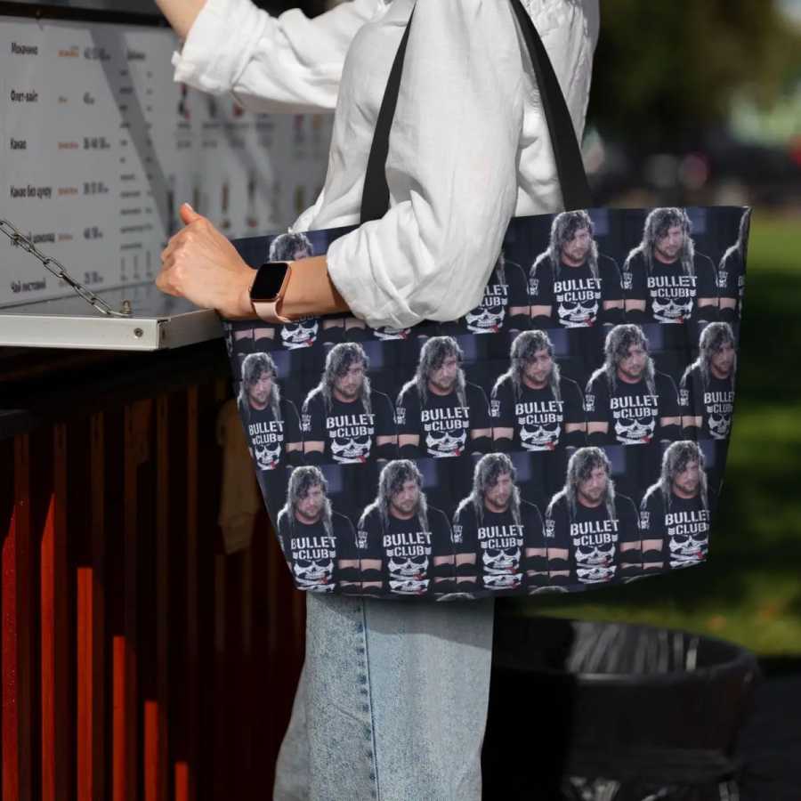 Фотография №4 товара Спортивная сумка-тоут Kenny Omega Kenny The Champ для пляжа, спортзала,