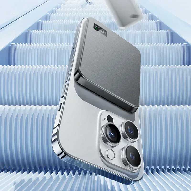 Фотография №3 товара Тонкий магнитный беспроводной аккумулятор Xiaomi 10000 мАч PD25W, портативный внешний