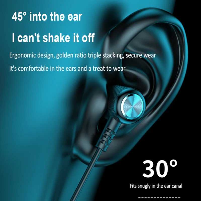 Фотография №2 товара Наушники Bluetooth с шейным ободом, беспроводные наушники, стереогарнитура HIFI Sport