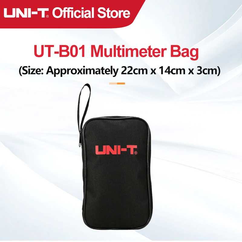 UNI-T UT-B01 Черные оригинальные сумки для цифрового мультиметра серии UNI-T, тактовый костюм для мультиметра других брендов Инструменты для измерения и анализа