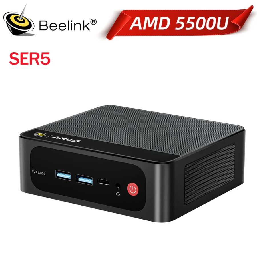 Фотография №1 товара Мини-ПК Beelink SER5 Max с процессорами AMD R7 6800U, 7735HS,