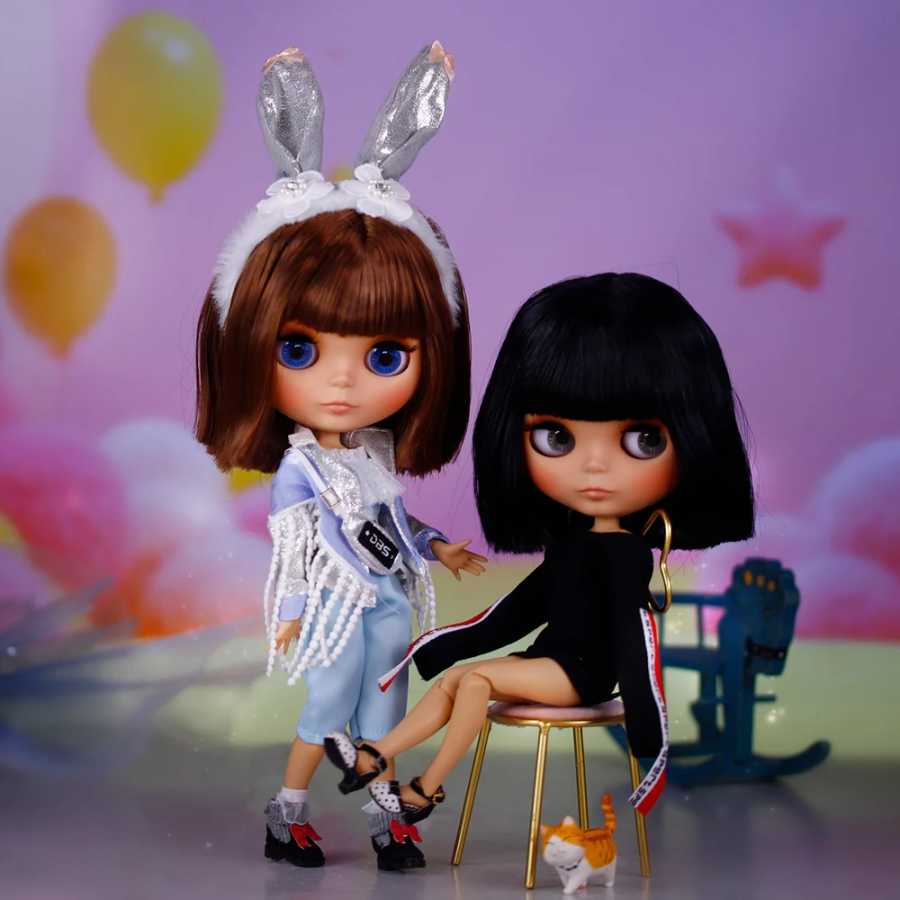 Фотография №1 товара Кукла ICY DBS Blyth с матовой кожей светлого оттенка, с