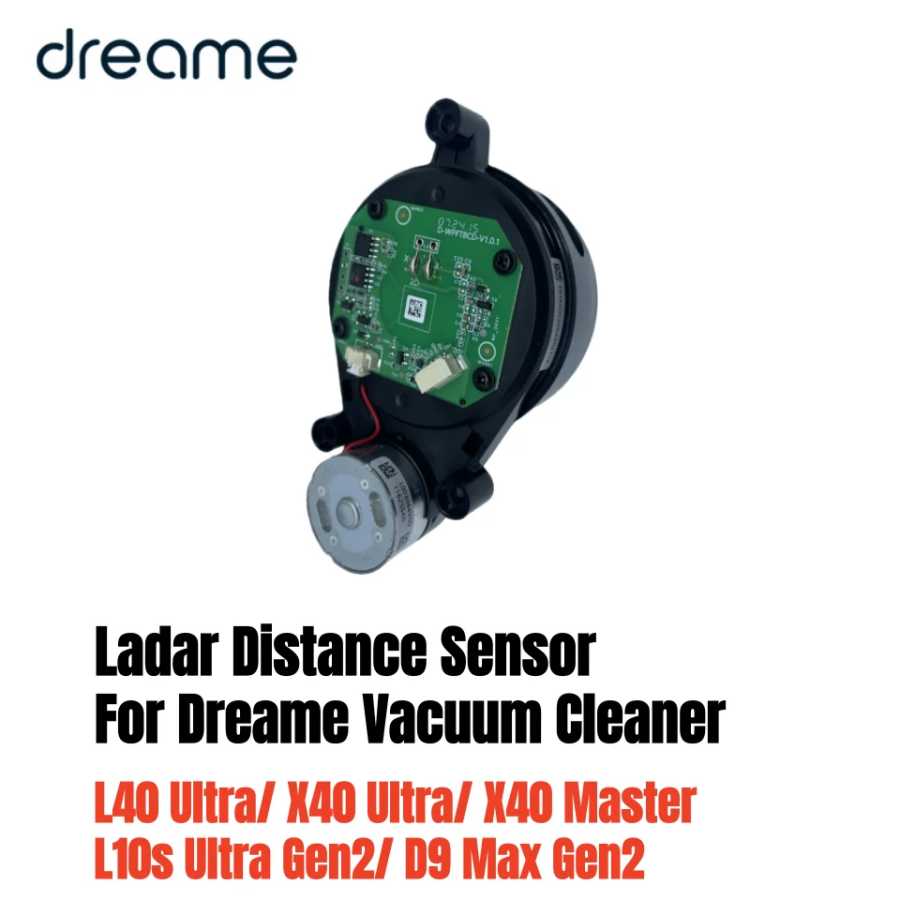 Оригинальный LDS для пылесоса Dreame L40 Ultra/ X40 Ultra/ X40 Master/ L10s Ultra Gen2/D9 Max Gen2, датчик расстояния Ladar 