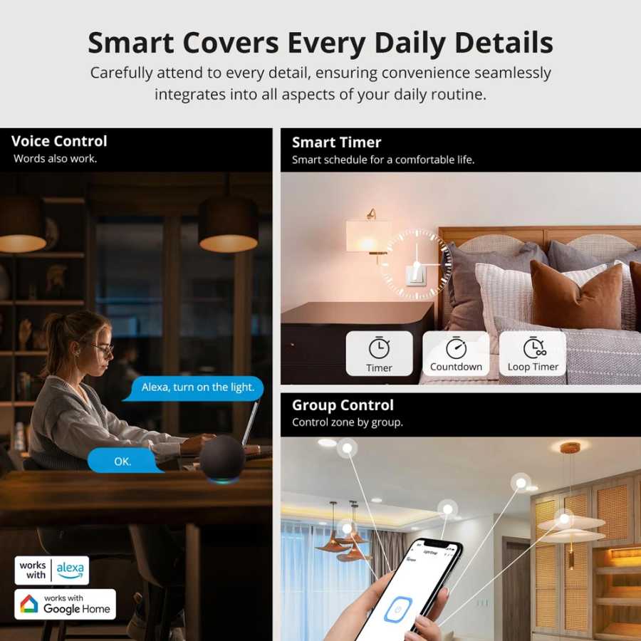 Фотография №2 товара SONOFF ZBMINIR2 Extreme Zigbee Smart Switch Съемное реле Внешний переключатель