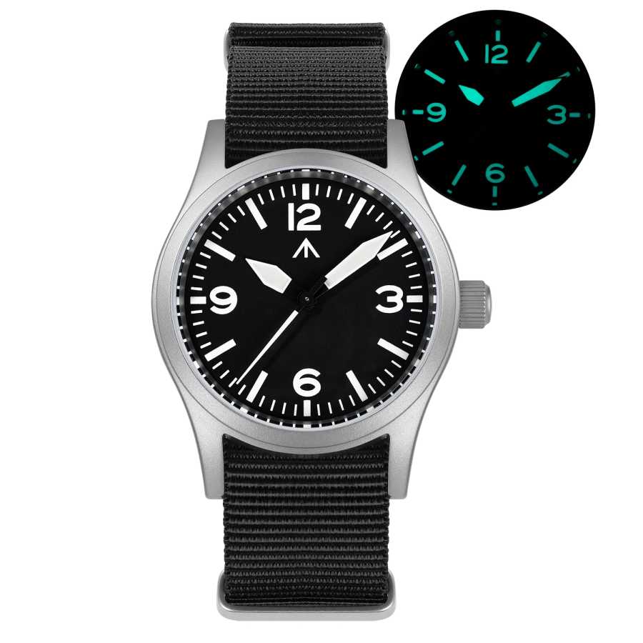 Фотография №1 товара Militado Новые винтажные часы ML05 с секундным механизмом VH31 Sapphire