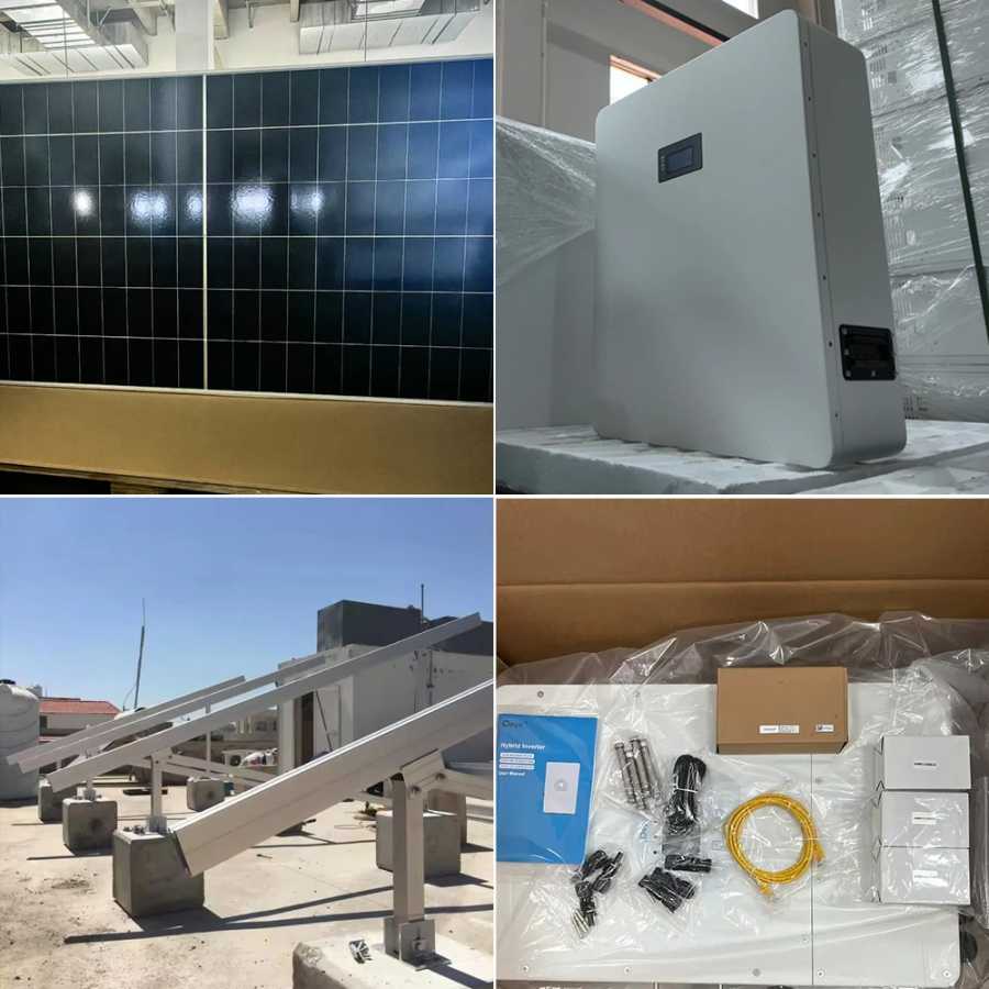 Фотография №4 товара Горячая распродажа: Гибридная солнечная система Off-Grid 5 кВт, 10 кВт,