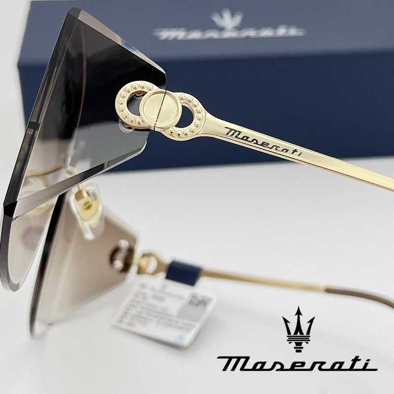 Фотография №3 товара MASERATI Роскошные солнцезащитные очки, нейлоновые солнцезащитные очки UV400, солнцезащитные очки