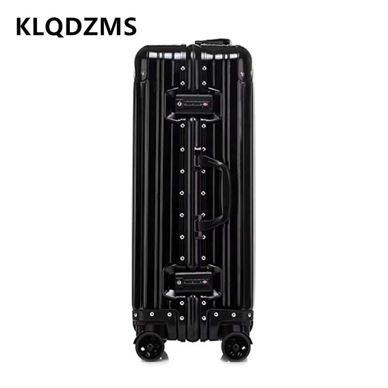 Фотография №3 товара KLQDZMS 20 24 26 29 дюймов деловой чемодан полностью алюминиево-магниевый