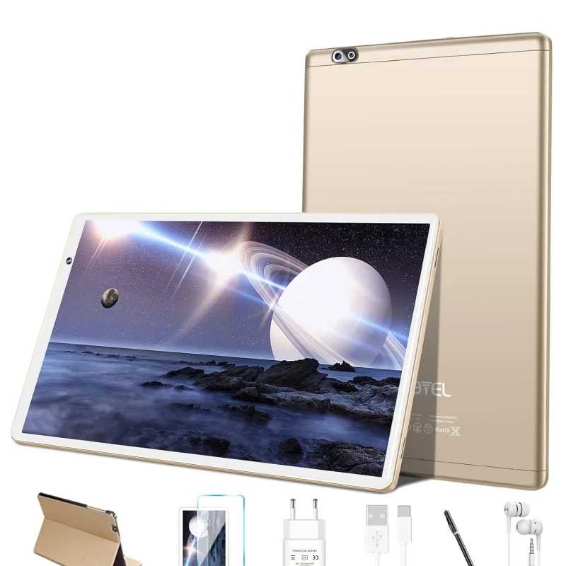 Фотография №3 товара Планшет Q3 10.1 дюйма на Android 12, восьмиядерный процессор UNISOC