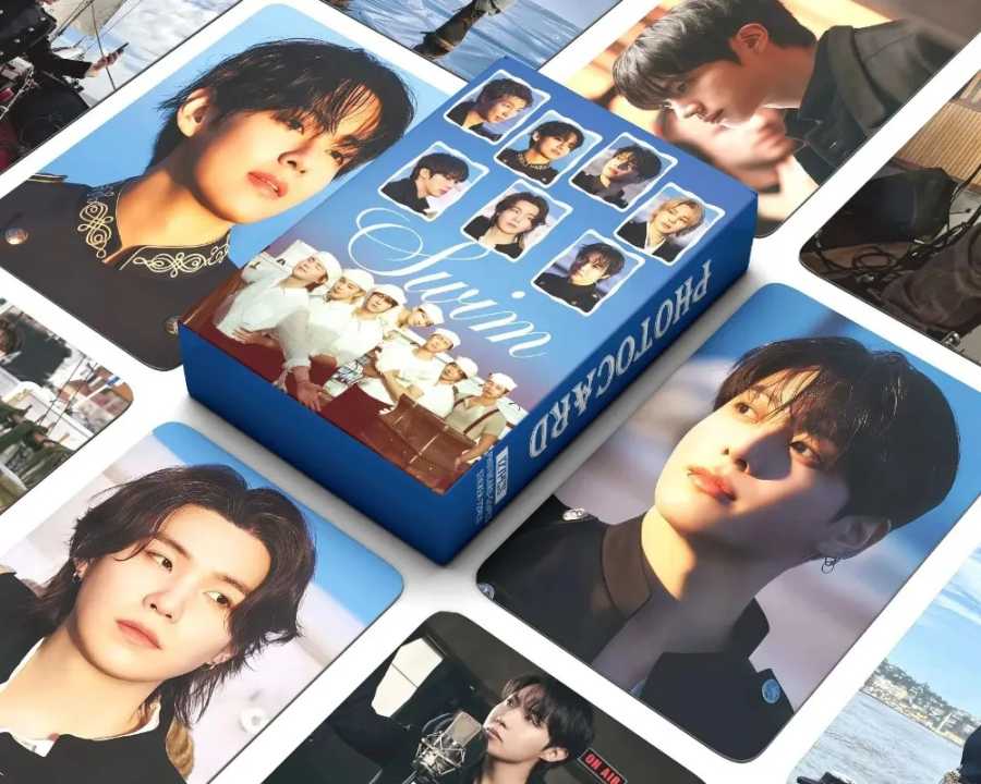 Фотография №5 товара 127 мини-карточек K-pop BT21 популярной мужской группы, стикеры для альбомов
