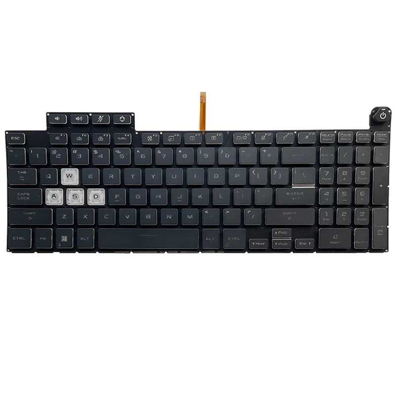 Фотография №2 товара Клавиатура ноутбука США для ASUS TUF Gaming FX507 FX607 FA507