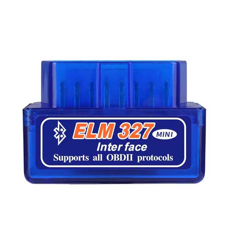 Фотография №1 товара Автомобильный сканер OBD2 ELM327 V2.1 OBD2 автомобильный детектор Bluetooth IOS