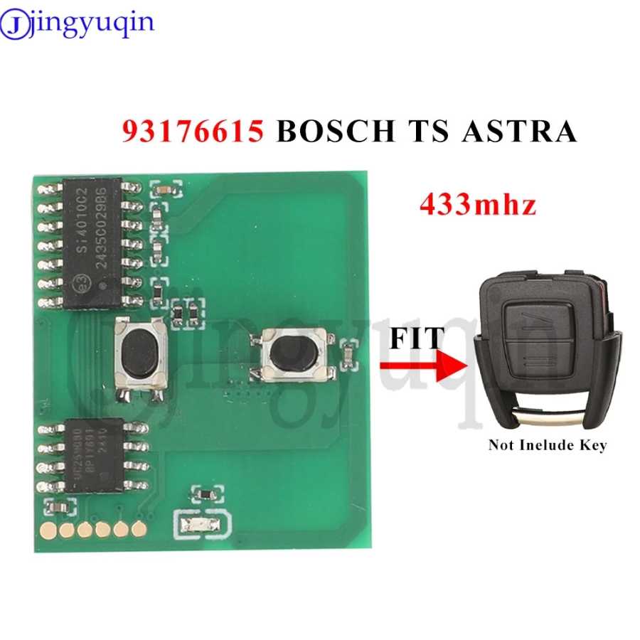 jingyuqin 93176615 433 МГц автомобильный дистанционный ключ для Opel Vauxhall Astra A/G Zafira A 200-2004 Holden BOSCH TS 1998-2005 Стартеры