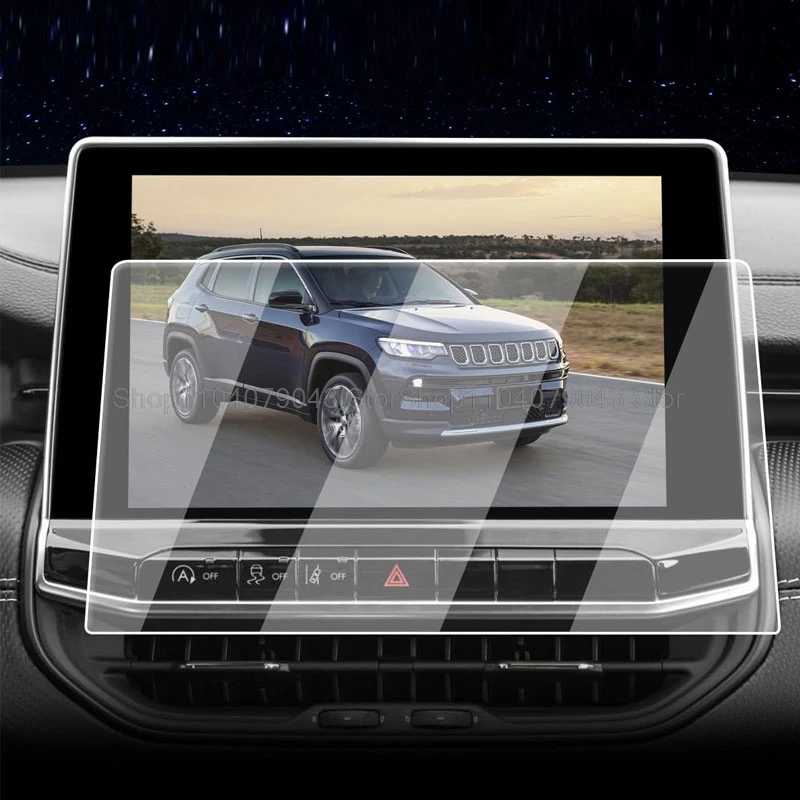 Фотография №3 товара Защитная пленка из закаленного стекла для Jeep Compass 2022-2025, автомобильная