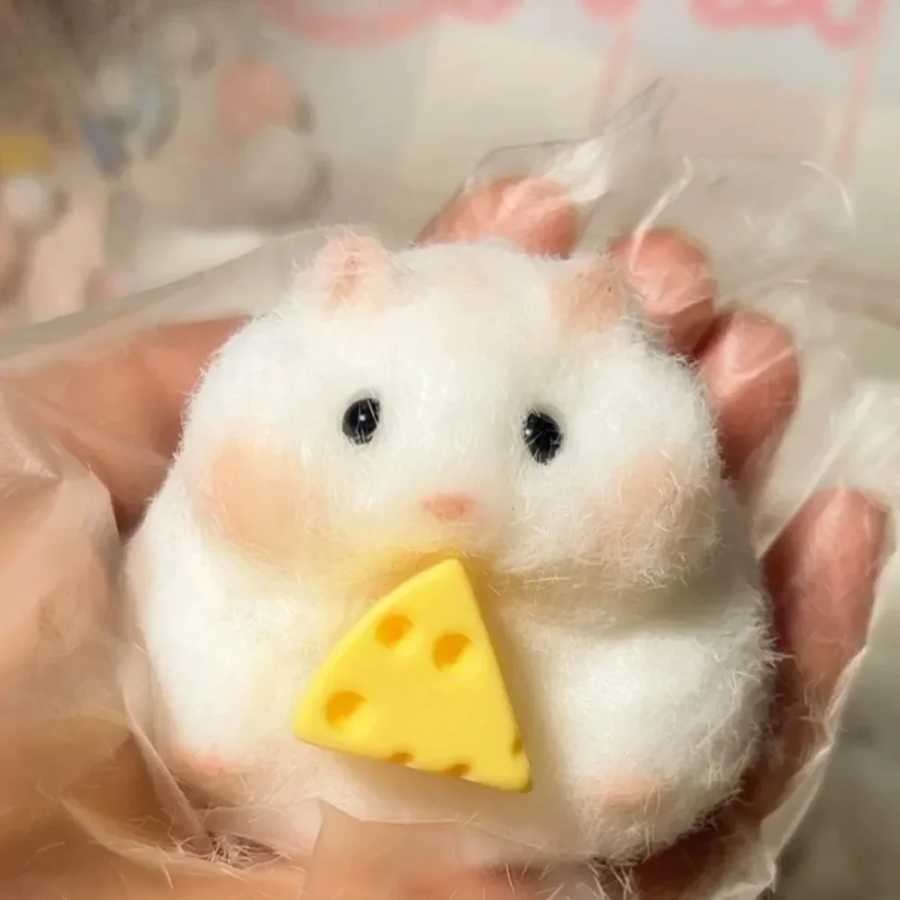 Мягкая игрушка Taba, гришевая силиконовая игрушка Mochi, нечеткий милый хомяк, новая игрушка ручной работы, снимающая стресс, расслабляющий подарок Игрушки антистресс